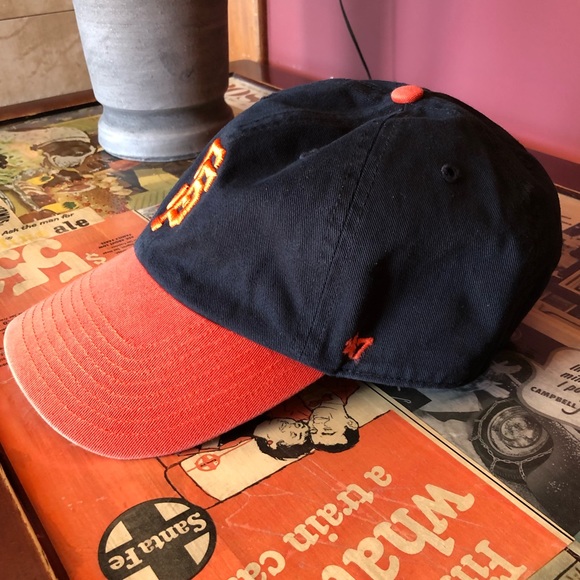 San Francisco Giants Baseball Cap Hat Black Orange - Picture 10 of 11